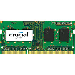 Crucial 4 Go DDR3L 1600 MHz (PC3L-12800) CL11 SODIMM 204pin 1.35V/1.5V 4 Go DDR3L 1600 MHz (PC3L-12800) CL11 SODIMM 204pin 1.35V/1.5V