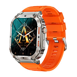 Montre connectée Mixte Smarty Challenge -  SW066B Bracelet Silicone Orange