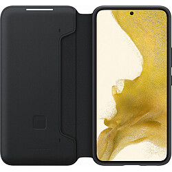 Coque smartphone EF-NS901PB Folio Samsung G S22 LED View Cover noir