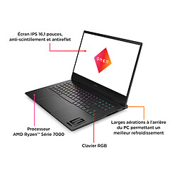 HP Omen 16-xf0006nf - Noir pas cher