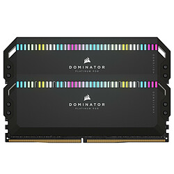 Acheter Corsair Dominator Platinum DDR5 RGB 32 Go (2 x 16 Go) 5200 MHz CL40 - Noir