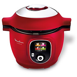 Moulinex Cookeo+ 180 recettes CE85B510 - Rouge + Multicuiseur - COOKEO EXTRA CRISP EZ150800 pas cher