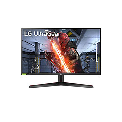 LG 27" LED 27GN800 Ecran PC Gamer - 2560x1440 QHD - Dalle IPS - 1 ms - 144 Hz - AMD FreeSync Premium - G-Sync Compatible - HDMI/DisplayPort