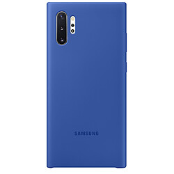 Samsung Coque Silicone Galaxy Note10 Plus - Bleu