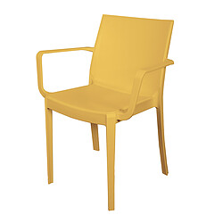 Factory Fauteuil De Jardin Uni Jaune Spirit Garden DIANE