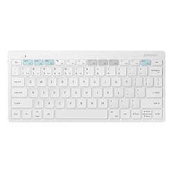 Samsung EJ-B3400BWEGFR mobile device keyboard Samsung EJ-B3400BWEGFR clavier pour tablette Blanc Bluetooth