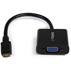 StarTech.com Startech - Adaptateur convertisseur mini HDMI / VGA - 10 cm Startech - Adaptateur convertisseur mini HDMI / VGA - 10 cm