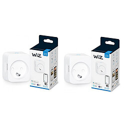 Pack de 2 Prises connectées Wiz WiZ Prise connectée intelligente - X2