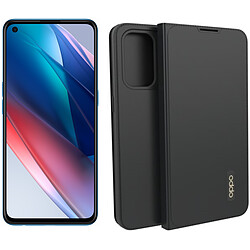 Find X3 Lite 5G - 128 Go - Bleu + Etui Oppo Find X3 Lite Flip Cover noir