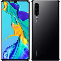 Huawei P30 - 128 Go - Noir P30 - 6,1'' FHD+ OLED - 4G+ - 128 Go - Android 9.0 - Lecteur d'empreintes digitales