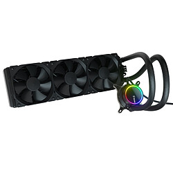 Fractal Design Celsius+ S36 Dynamic - RGB - 360 mm Kit watercooling AIO pour processeur Intel LGA 1700 & AMD - 360 mm - 3 ventilateurs 12 cm PWM