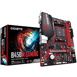 Gigabyte AMD B450 GAMING - Micro-ATX Carte mère Micro-ATX - Socket AMD AM4 - Chipset AMD B450