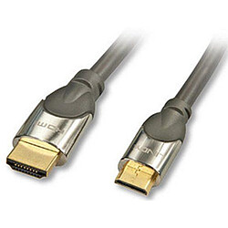 Lindy 41435 Câble HDMI <-> Mini-HDMI Elegance à haut vitesse avec ethernet Type A/C 0,5 m