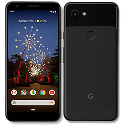 Google Pixel 3a - 64 Go - Noir Pixel 3a - 5,6'' FHD+ - 4G - 64 Go - Android 9.0 - Ecran OLED