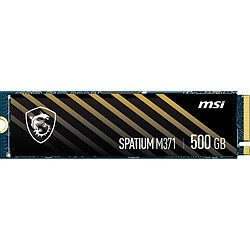 MSI SPATIUM M371 NVMe M.2 500GB + SSD S270 SATA 2.5" 240GB OFFERT pas cher