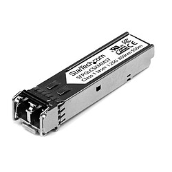 StarTech.com Module de transceiver SFP à fibre optique Gigabit - Compatible Cisco GLC-SX-MM - Multimode LC - Mini-GBIC - 550 m StarTech.com Module de transceiver SFP à fibre optique Gigabit - Compatible Cisco GLC-SX-MM - Multimode LC - Mini-GBIC - 550 m