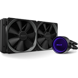 NZXT KRAKEN X63 - RGB - 280 mm Kit watercooling pour processeur Intel et AMD - 280 mm - 2 ventilateurs 14 cm PWM RGB