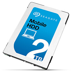 Seagate Technology Mobile HDD 2 To Disque dur interne 2 To (2000 Go) - 128 Mo - SATA III (6 Gb/s)