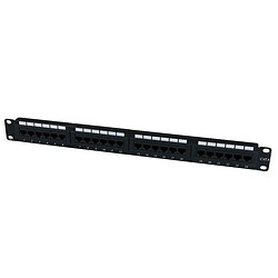 StarTech.com Panneau de brassage à 24 ports Cat6 type 110 montage en rack 1U Patch Panels