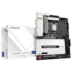 Gigabyte Z590 VISION D Carte mère ATX - Socket 1200 - Intel Z590 Express - 4x DDR4 - M.2 PCI-E 4.0 4x - USB 3.2 - PCI-Express 4.0 16x - Wi-Fi 6 AX + LAN 2.5 GbE