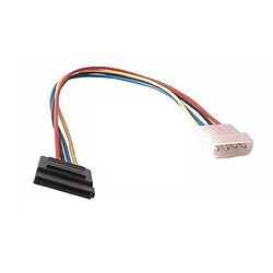 Top Achat Adaptateur Molex 4 points mâle / Alim SATA femelle, 0m15 Adaptateur Molex 4 points mâle / Alim SATA femelle, 0m15