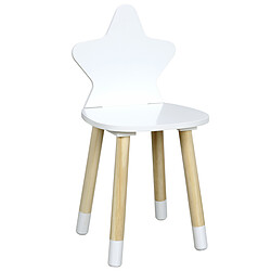 3S. x Home Chaise Etoile Blanc