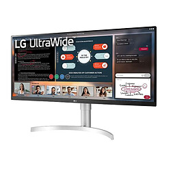 LG 34" LED 34WN650-W pas cher