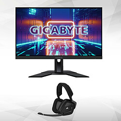 Gigabyte 27" LED M27Q (rev2.0) + VOID Pro RGB ELITE Wireless (noir) - Sans fil