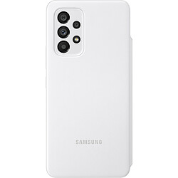 Samsung Coque smartphone EF-EA536PW Folio S View Cover blanc Galaxy A53