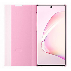 Avis Samsung Clear View Cover Galaxy Note10 - Rose