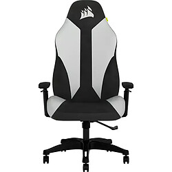 Corsair TC70 REMIX - Relaxed Fit - Noir et Blanc Siège Gamer inclinable 105° - Ergonomique, à mémoire de forme - Accoudoirs 3D - Jusqu'à 120 Kg max