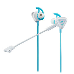 Turtle Beach Battle Buds Blanc / Bleu Canard - Filaire