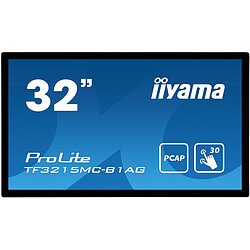 iiyama 31.5'' LED TF3215MC-B1AG Ecran PC Bureautique - 1920*1080 - 8 ms - 70 Hz - HDMI/VGA