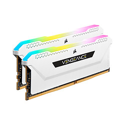 Avis Corsair Vengeance RGB PRO SL - 2 x 16 Go - DDR4 3200 MHz C16 - Blanc