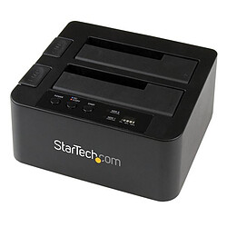 StarTech.com Duplicateur / Station d'accueil eSATA / USB 3.0 pour disque dur - Cloneur HDD autonome avec SATA 6Gb/s pour duplication rapide