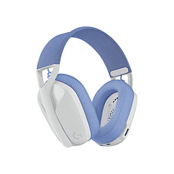 Casque gaming sans fil Logitech G435 LIGHTSPEED - Blanc