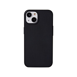 WE Coque recyclée IPHONE 14 Noir: Coque fabriqué à partir plastique 100% recyclé - souple - toucher doux 