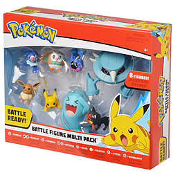 Pokemon Pack de 8 Figurines - 80299