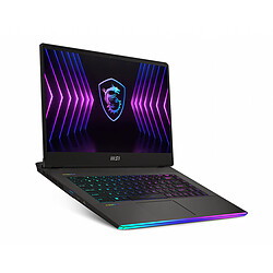 MSI GE67HX Raider 12UGS-076FR - Gris Foncé 15.6" QHD (2560 x 1440), Dalle OLED, 240Hz - NVIDIA GeForce 3070 Ti  8Go GDDR6  -  Intel Core i7-12800HX - SSD M.2 PCIe 4.0 1 To - 32 Go (2 x 16 Go) DDR5 4800Mhz - Windows 11 Professionnel