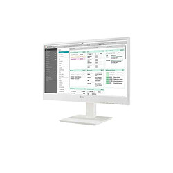 LG ThinClient Tout en un PC 23.8" FHD Intel Celeron J4105 8Go RAM DDR4 128Go SSD Win 10 Blanc