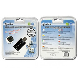 MINI ADAPTATEUR USB - AUDIO7.1 CONNECTLAND Réf : 0107058