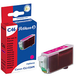 Pelikan Cartouche d'encre pour CANON PIXMA IP4850 (CLI- 526M) - Magenta