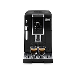 DeLonghi Dinamica ECAM 350.15.B Noir Espresso - Noir - 15 bars -1450W - 2 tasses - Nettoyage automatique - Fonction éco - détartrage, nettoyage et programme de rinçage