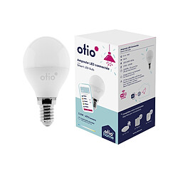 Otio Ampoule connectée WIFI LED Globe E14 5.5W Ampoule WI-FI LED E14 CCT - Compatible Google Home et Amazon Alexa