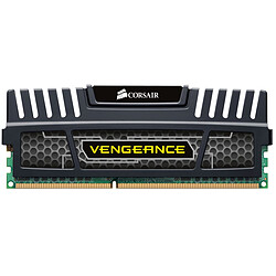 CORSAIR CMZ8GX3M1A1600C9 8 Go DDR3-SDRAM Norme : PC3-12800 Fréquence : 1600 MHz Latences : CL9 (9-9-9-24) Tension : 1.5V Dissipateur Vengeance Series