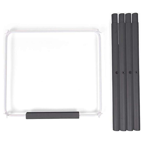 Childhome Set de Pieds Longs pour Chaise Haute Evolu - Blanc et Gris