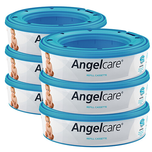 Angelcare Lot de 6 Recharges Classic