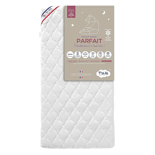 P'tit Lit Matelas Mon P'tit Matelas Parfait - 60 x 120 cm