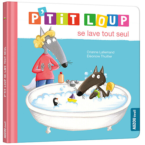 Auzou P'tit Loup se lave tout seul