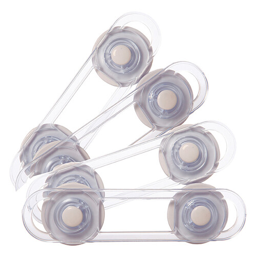 Dreambaby Lot de 4 Mini Verrous de Sécurité Multi-usages